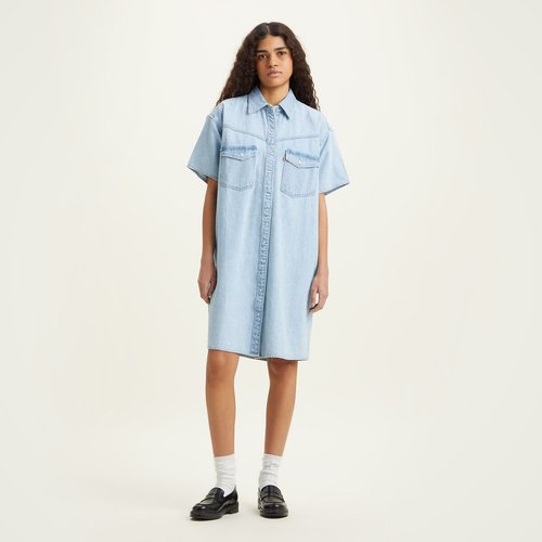 Robe en jean oversize store