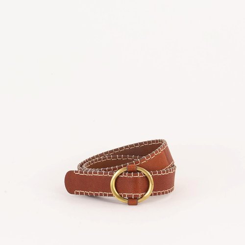 Ceinture brodee en cuir BRODITY