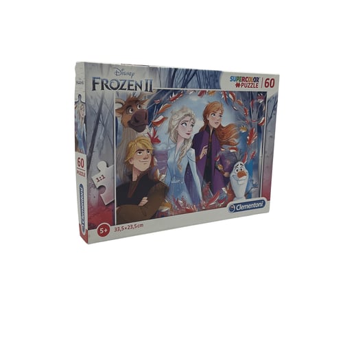Puzzle supercolor reine des neiges 60 pièces - bon état Clementoni | La ...