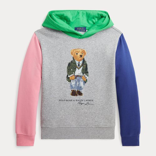 Sweat a capuche Polo Bear junior en molleton