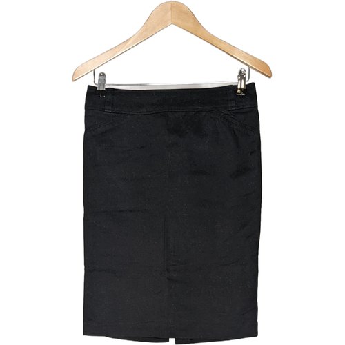 Jupe mi longue tres bon etat noir Camaieu La Redoute