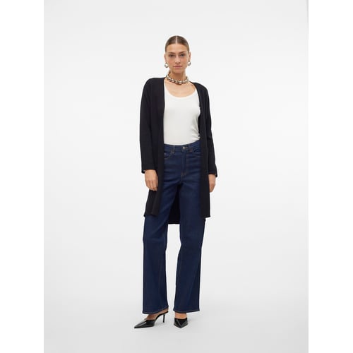 Gilet Long Vero Moda En Mélange Mohair - Couleur Gris, Taille XL - Très Bon état D'occasion