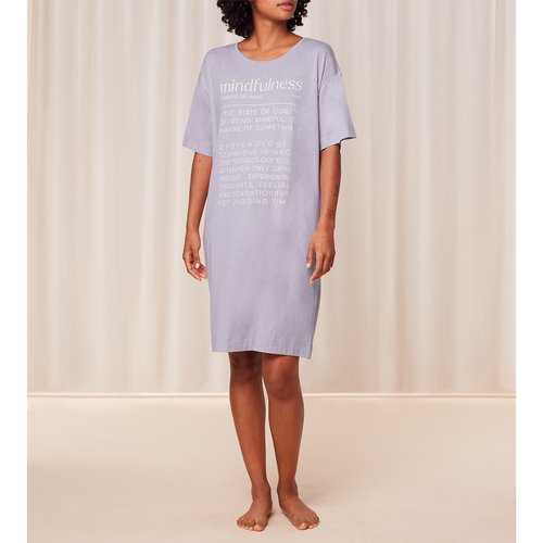 Chemise de nuit manches courtes mindful parme Triumph La Redoute