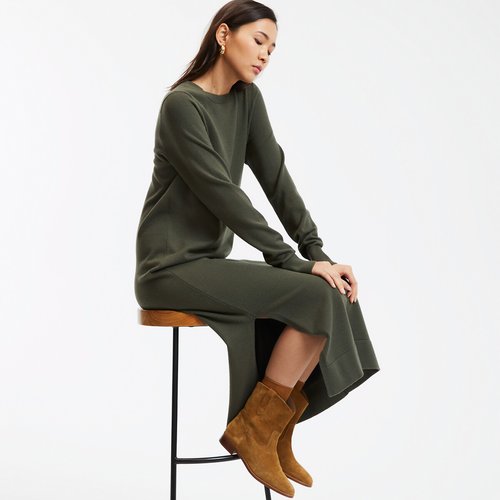 Robe pull manche longue top