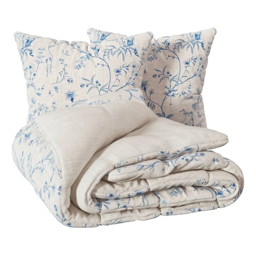 Parure De Lit Imprimée Azura 240x220cm - Atmosphera Créateur D'Intérieur Multicolore