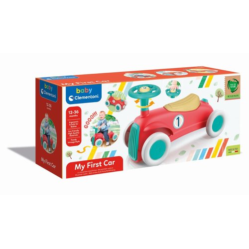 Ma premiere voiture porteur multicolore Clementoni La Redoute