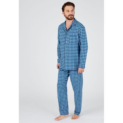 Pyjaveste flanelle grattee pur coton Damart La Redoute