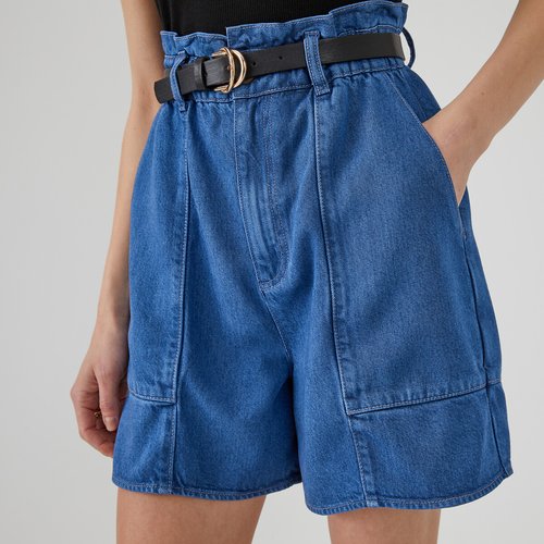 Lightweight denim shorts sales