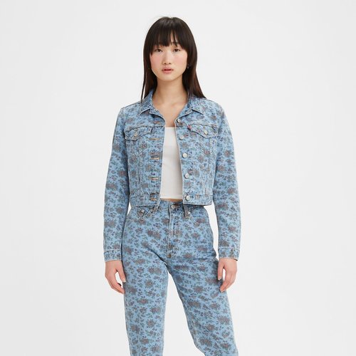 Levi's floral jacket top