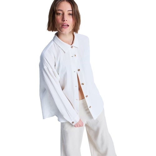Chemise Homme Manches Courtes à Motif Guitare - Style Hawaïen Décontracté, Polyester, 7 Boutons - 3
