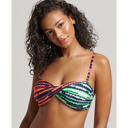 Haut de bikini bandeau vintage mix Superdry La Redoute