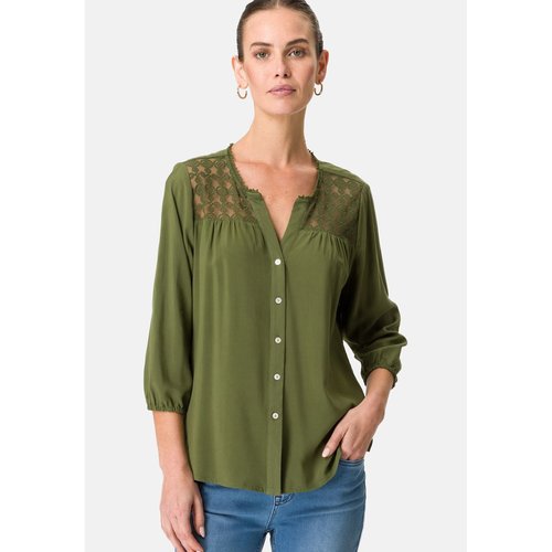 Blouse avec dentelle Zero La Redoute