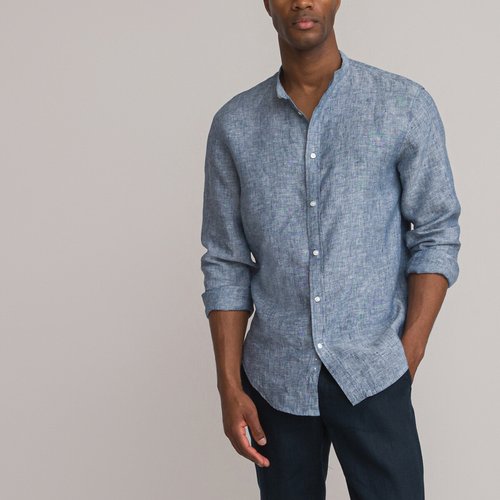 Camicia scollo alla coreana store
