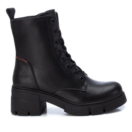 Bottines avec talon de 6 cm noir Refresh La Redoute