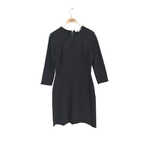 Robe longue noire la redoute outlet