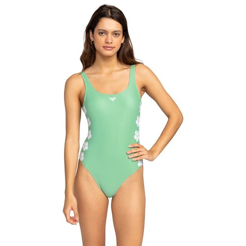 Maillot de bain 1 piece Roxy imprime floral vert La Redoute