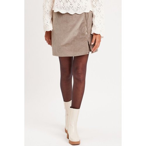Jupe short moulante velours Cache Cache La Redoute