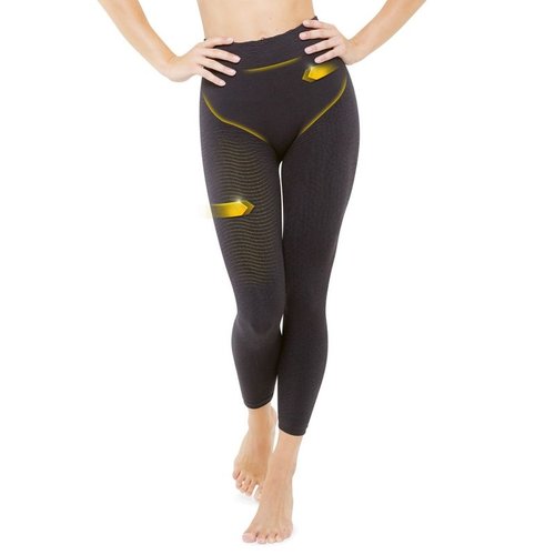 Legging minceur auto massant noir lipo actif noir Lipo Actif La Redoute