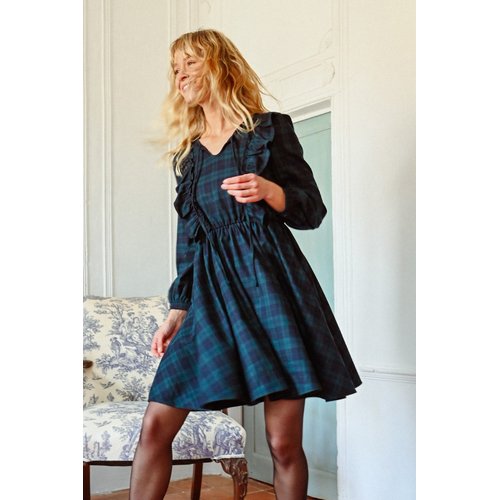 Robe molly bracken bleu marine discount