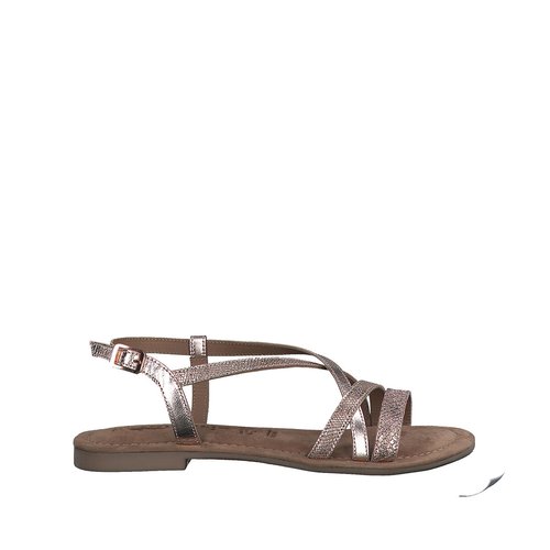 Copper colored sandals on sale