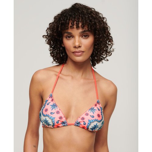 Haut de bikini triangle a nouer Superdry La Redoute