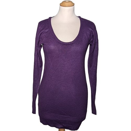 Robe courte tres bon etat violet Mango La Redoute