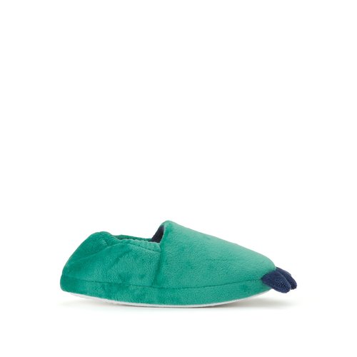 Scarpine calde da infilare zampa di dinosauro verde La Redoute Collections La Redoute