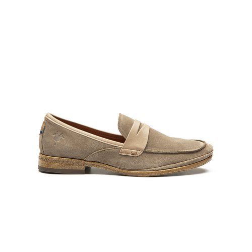 Mocassin Croute velours OXYGEN 5