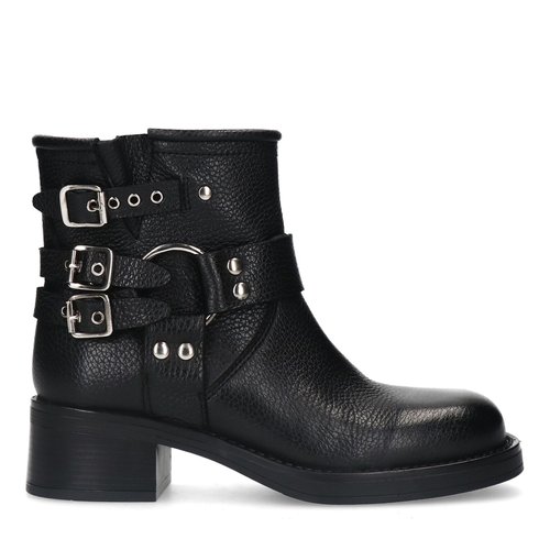 Bottines motardes noir Sacha La Redoute