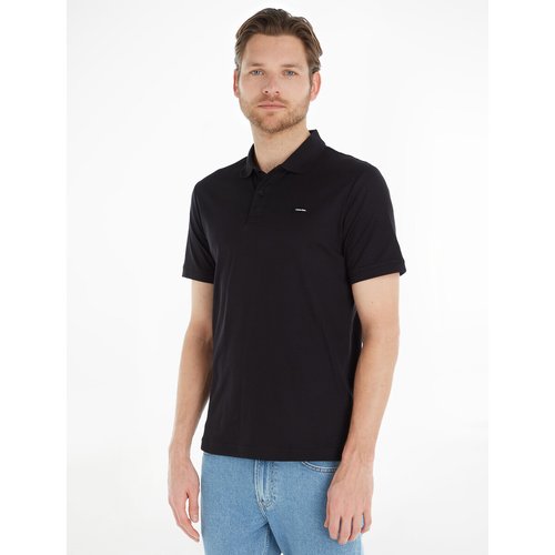 Cotton Slim Fit Polo Shirt with Chest Logo