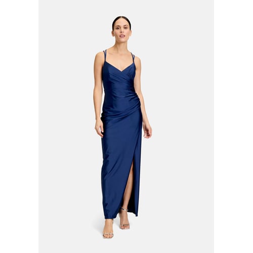 Robe Soirée Femme Vera Mont - Coupe Évasée Mousseline Dentelle Élégante