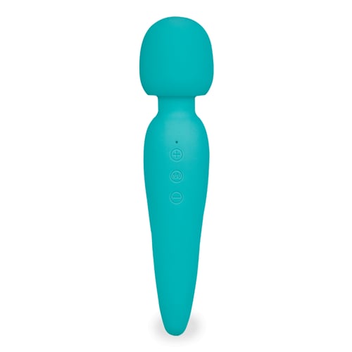 Vibromasseur Wand Puissant USB - LOVE AND VIBES - Texture Rubber Touch - Neuf