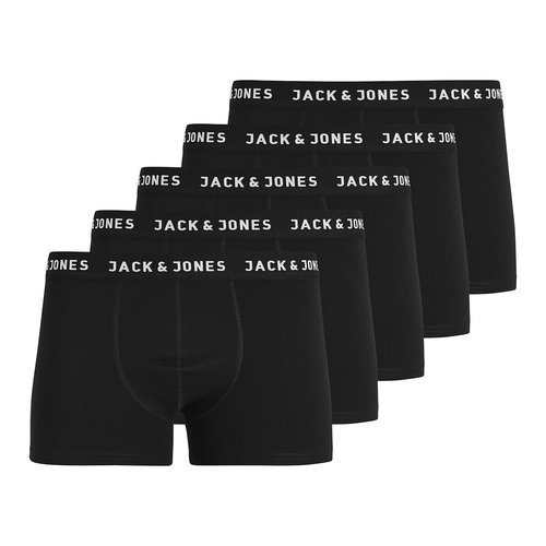 Pack of 5 hipsters black Jack Jones La Redoute
