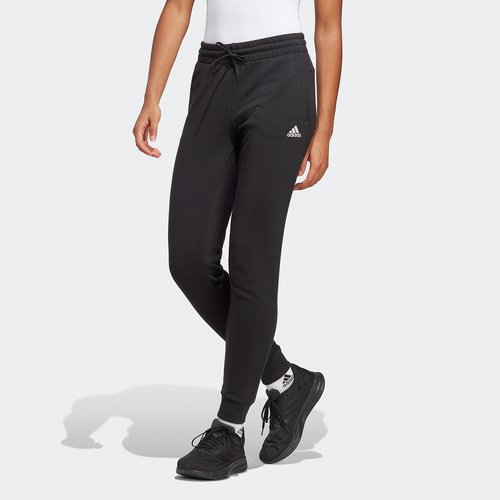 Pantalon de jogging essentials linear cuffed Adidas Sportswear noir La Redoute