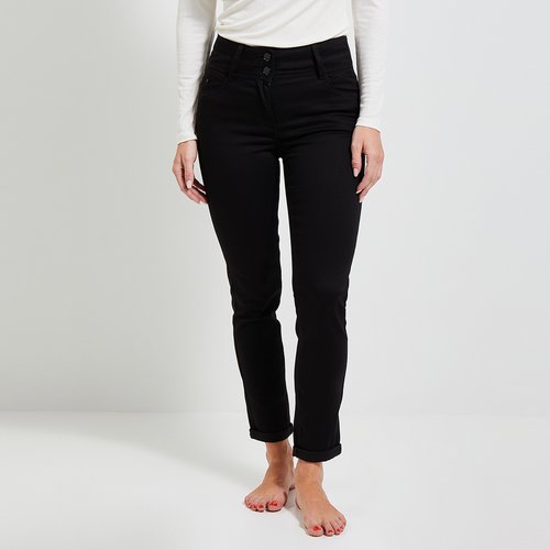 Jean taille haute grain de malice top