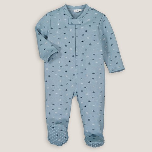 Surpyjama molleton bleu La Redoute Collections La Redoute