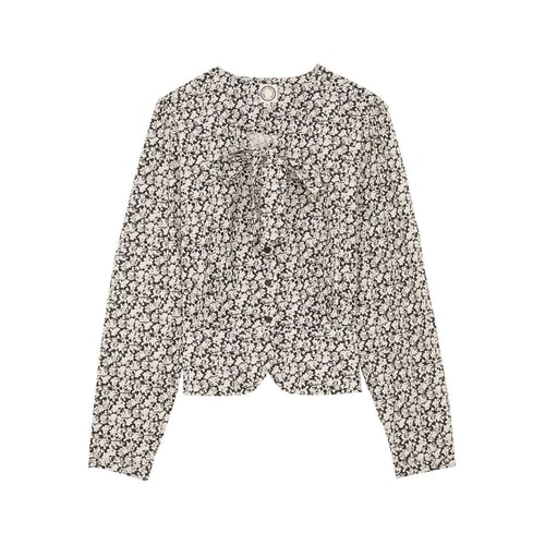 Top Bleu En Lin Inès De La Fressange - Taille 3 - Occasion Très Bon état