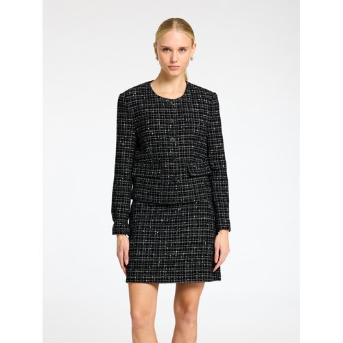Blazer boucle black Selected Femme La Redoute