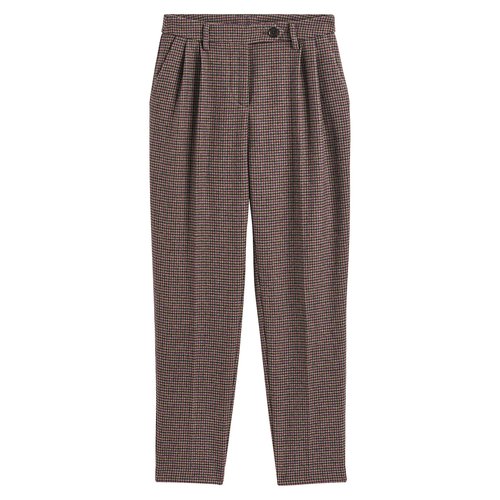 Pantalon cigarette a carreaux outlet