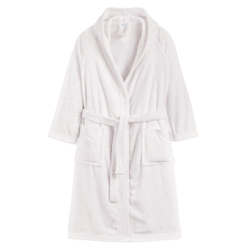 Haxel 100 Cotton Bouclette Hooded Bath Robe