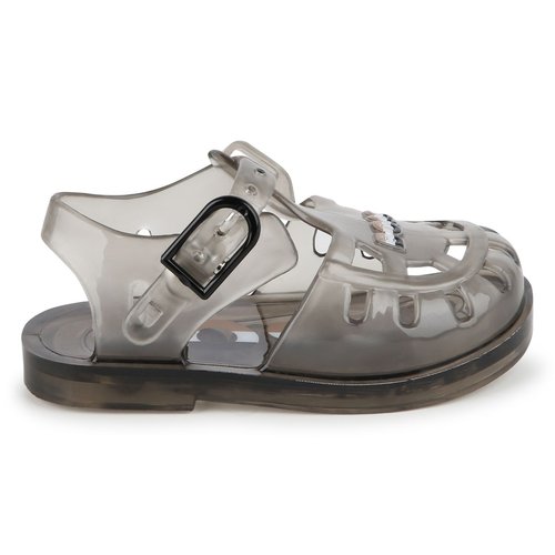 Sandales avec bride a boucle black Boss Kidswear La Redoute