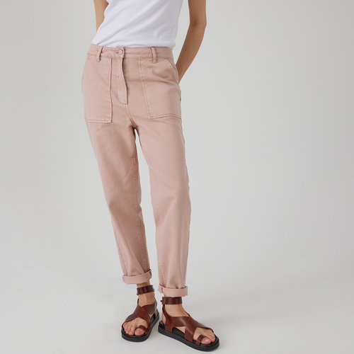 Cotton cigarette pants for ladies clearance