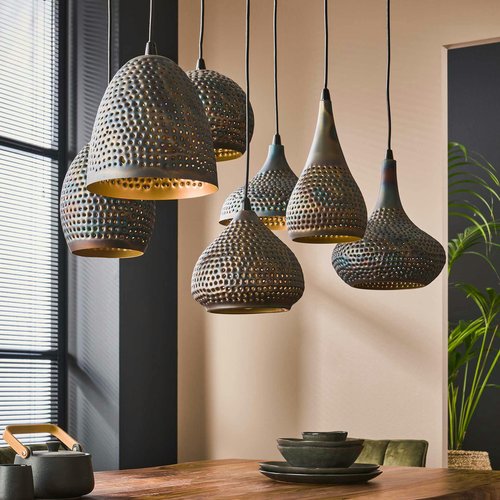 IDEGU Moderne et Rétro Lustre Suspension, 3 Bras Suspension Luminaire DIY  Créatif Lustre Araignee Ajustable 150CM Vintage Lampe de Plafond avec E27  Douille, Noir, 3 Lumières : Amazon.com.be: Bricolage