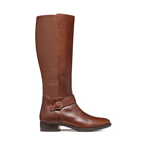 Stivali cavallerizza in pelle Felicity elastico