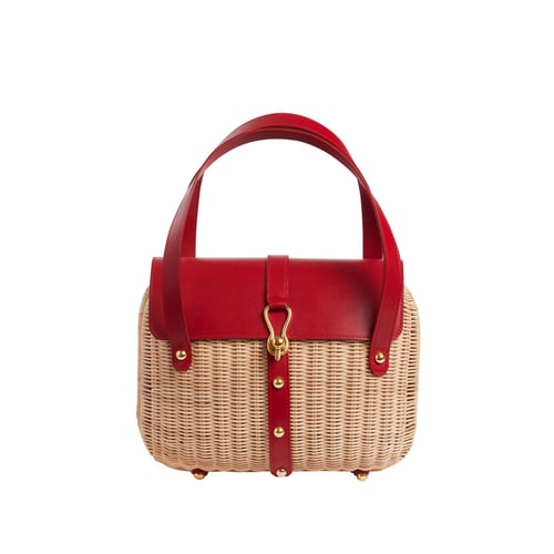 Sac De Jour Inès De La Fressange En Toile - Blanc Craie, Grande Taille, Neuf étiqueté