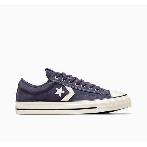 Star player 76 suede seasonal color trainers dark purple Converse La Redoute