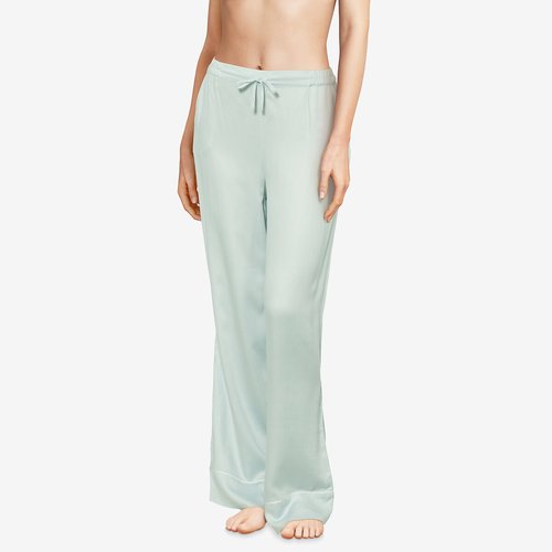 Maya straight pyjama bottoms sky blue Passionata La Redoute