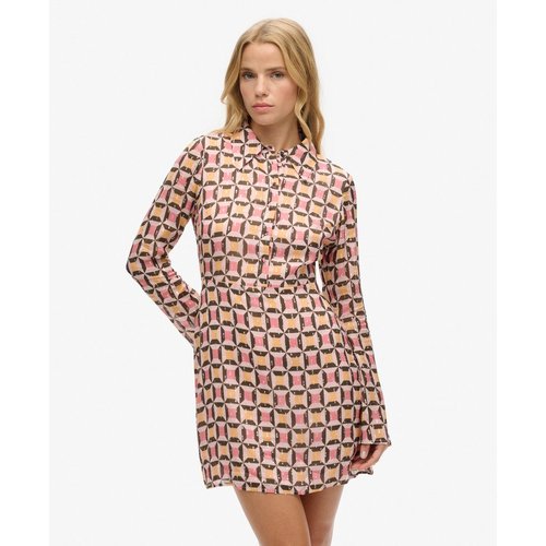 Robe chemise superdry on sale