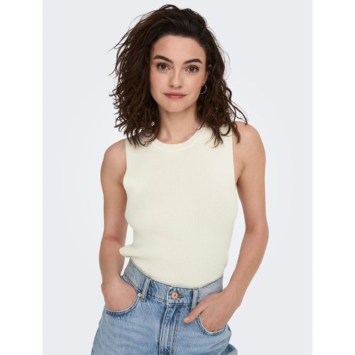 Kort t shirt zonder mouwen Only La Redoute