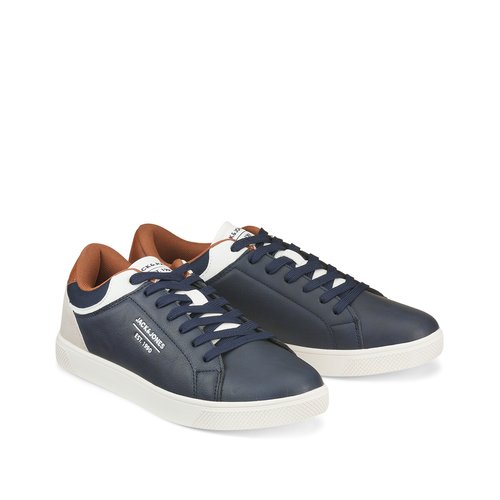 Jack and jones white trainers new arrivals